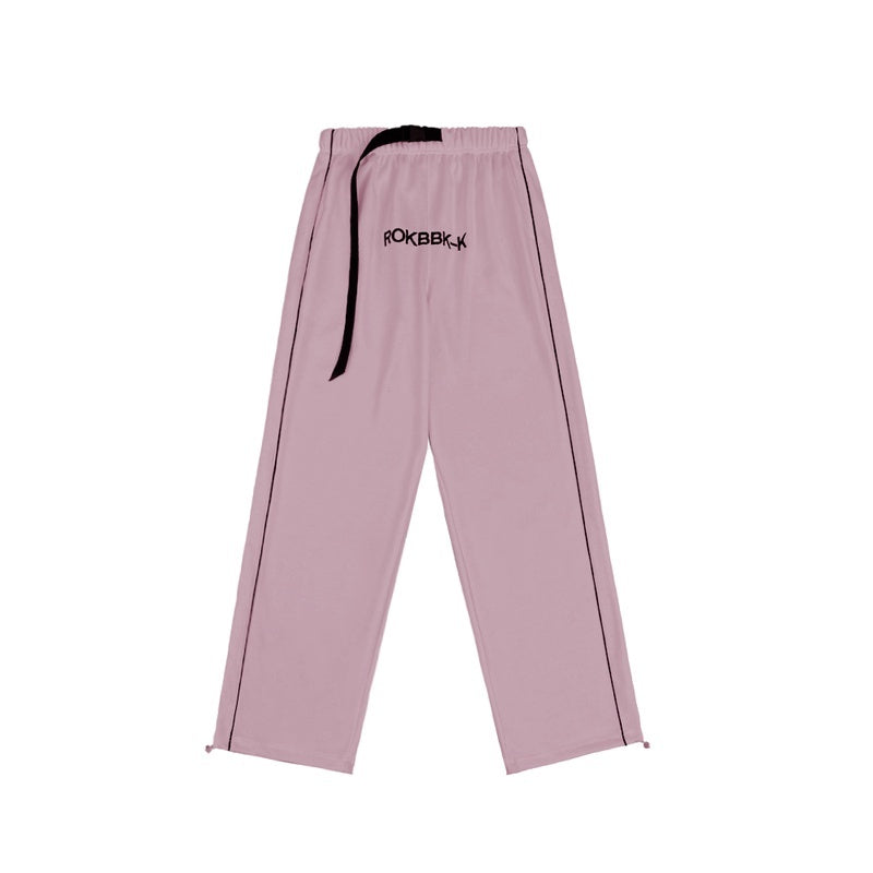 ROKBBK-K/Rokbbk-K Street Dance Fashion Brand Belt JazzhiphopDancing Trousers for WomenjazzFashion Sports Clothing