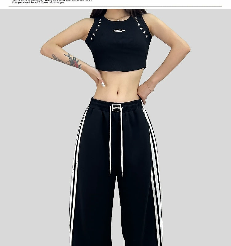 ROKBBK-K/Rokbbk-K Street Dance Fashion Brand BarsjazzJazz SporthiphopWomen's Dancing Pants Suit Tide