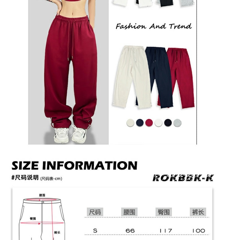 ROKBBK-K/Rokbbk-K Street Dance Fashion Brand Jazz DancejazzMulticolor Dancing SuithiphopWomen's Sports Trousers