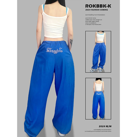 ROKBBK-K/Rokbbk-K Street Dance Fashion Brand Summer Sun Protection JazzhiphopTrousersjazzDancing Sports Women's Pants