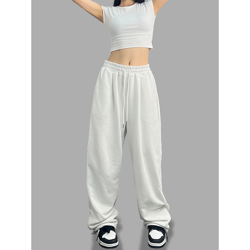 ROKBBK-K/Rokbbk-K Street Dance Fashion Brand Solid Color Jazz DancejazzDancing Trousers Women's American Style Hip Hop Casual Pants