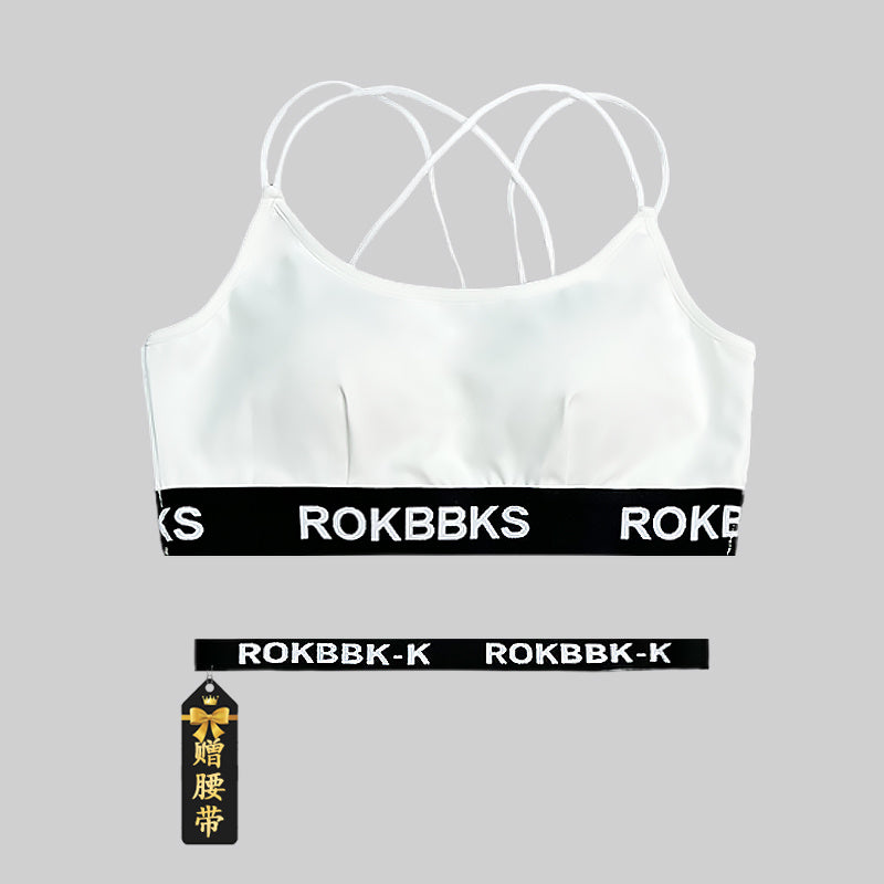 ROKBBK-K/Rokbbk-K Hip Hop Fashion Brand Loose Track Pants Embroidered Hip Hop Trousers Jazz DancejazzWomen's Pants