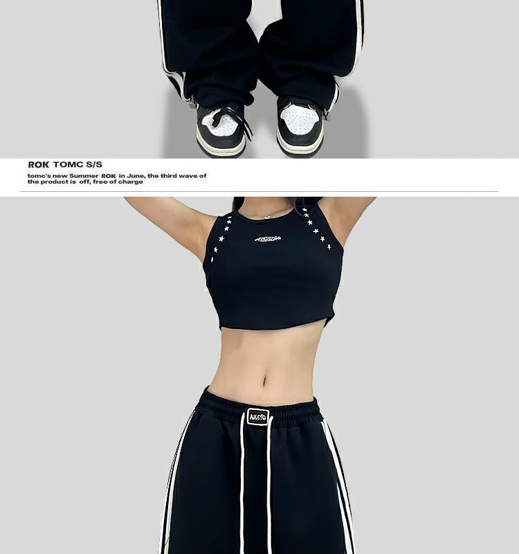 ROKBBK-K/Rokbbk-K Street Dance Fashion Brand BarsjazzJazz SporthiphopWomen's Dancing Pants Suit Tide