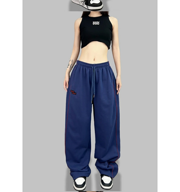 ROKBBK-K/Rokbbk-K Street Dance Fashion Brand Embroidery Line Jazz DancinghiphopWomen's SportsjazzFashionable Trousers