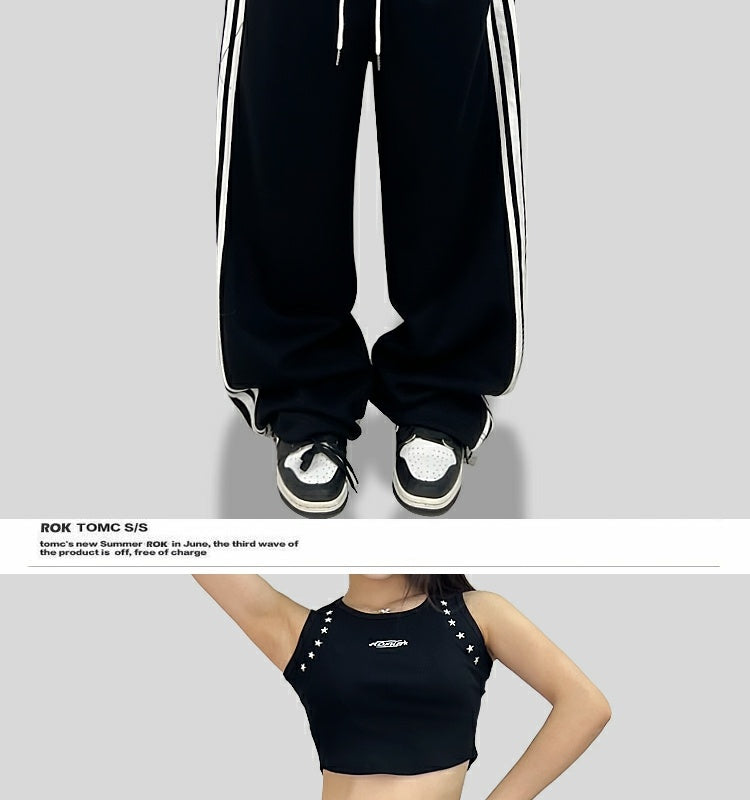 ROKBBK-K/Rokbbk-K Street Dance Fashion Brand BarsjazzJazz SporthiphopWomen's Dancing Pants Suit Tide