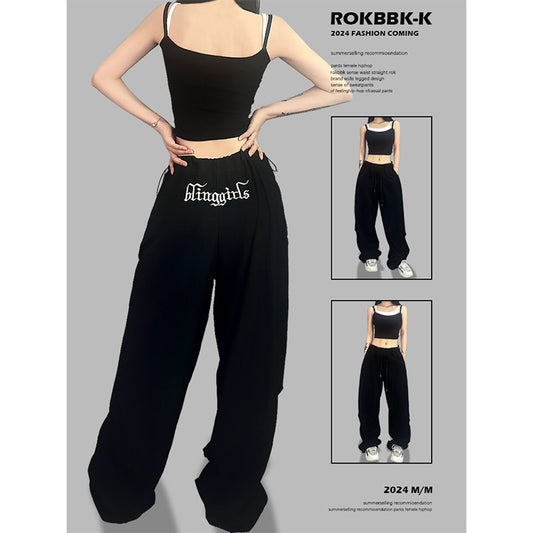 ROKBBK-K/Rokbbk-K Street Dance Fashion Brand Summer Quick-Drying JazzhiphopTrousers Dancing SportsjazzWomen's Pants