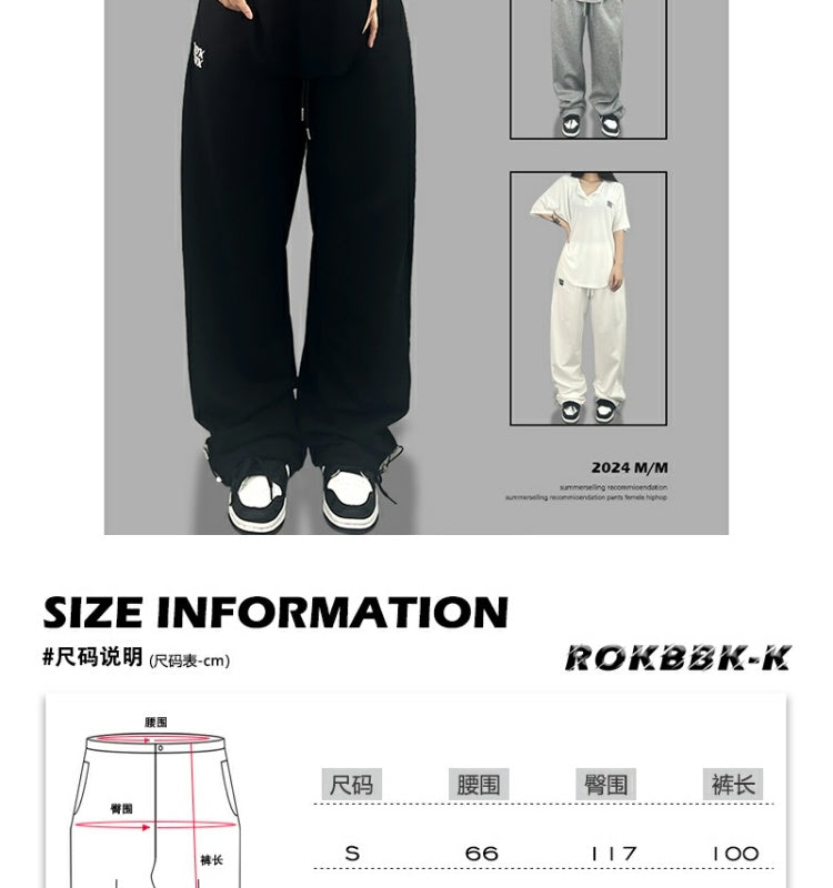 ROKBBK-K/Rokbbk-K Street Dance Fashion Brand Jazz DancejazzDancing Trousers Women's Lazy SportshiphopSuit