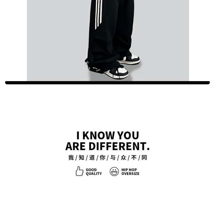 ROKBBK-K/Rokbbk-K Street Dance Fashion Brand American Style Hip Hop LeisurehiphopTrousers Loose Cool Sports Pants Female