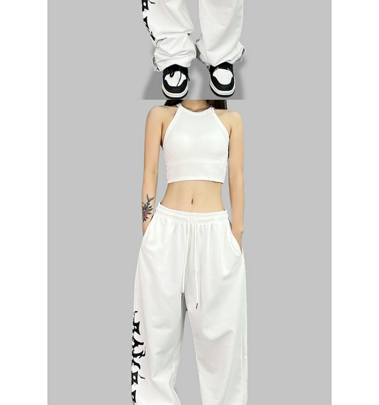 ROKBBK-K/Rokbbk-K Street Dance Fashion Brand JazzhiphopWomen's Printed Trousers on the RightjazzSports Dancing Pants