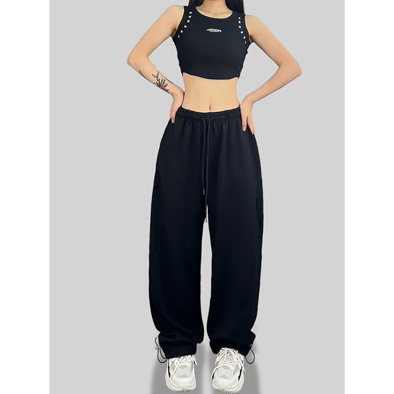 ROKBBK-K/Rokbbk-K Street Dance Fashion Brand Jazz DancejazzMulticolor Dancing SuithiphopWomen's Sports Trousers