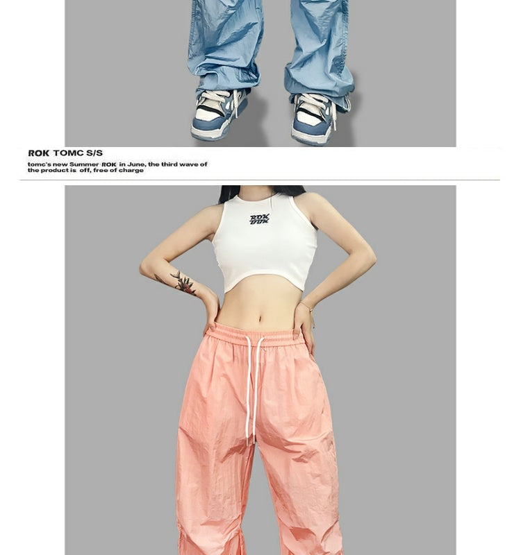 ROKBBK-K/Rokbbk-K Street Dance Fashion Brand Multi-Color DancingjazzQuick-Drying Sports JazzhiphopWomen's Trousers