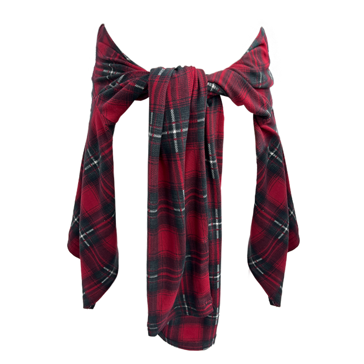 ROKBBK-K/Rokbbk-K Street Dance Street DancejazzPlaid Lace-up Waist Women's Jazz Sport Cardigan