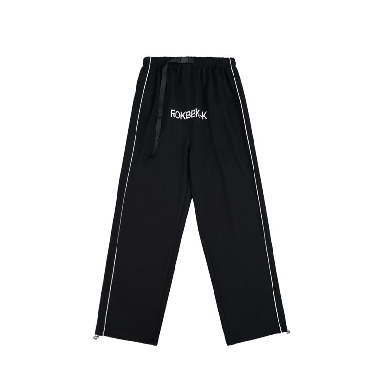 ROKBBK-K/Rokbbk-K Street Dance Fashion Brand Belt JazzhiphopDancing Trousers for WomenjazzFashion Sports Clothing