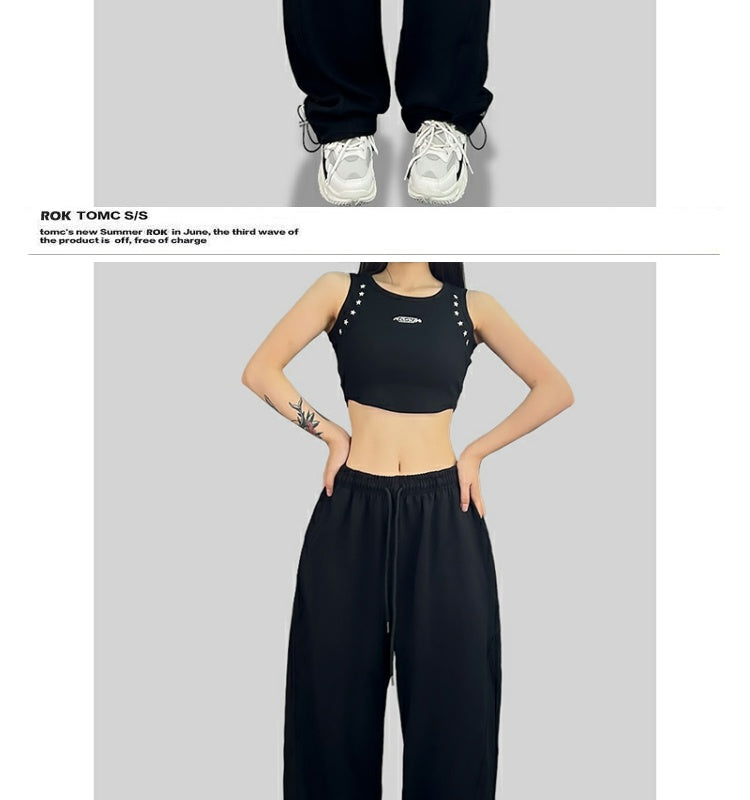 ROKBBK-K/Rokbbk-K Street Dance Fashion Brand Jazz DancejazzMulticolor Dancing SuithiphopWomen's Sports Trousers