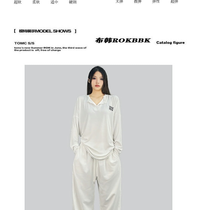 ROKBBK-K/Rokbbk-K Hip Hop Fashion Brand Multi-Color Hip Hop American Autumn Casual Women's Pants Hip HophiphopSports Pants