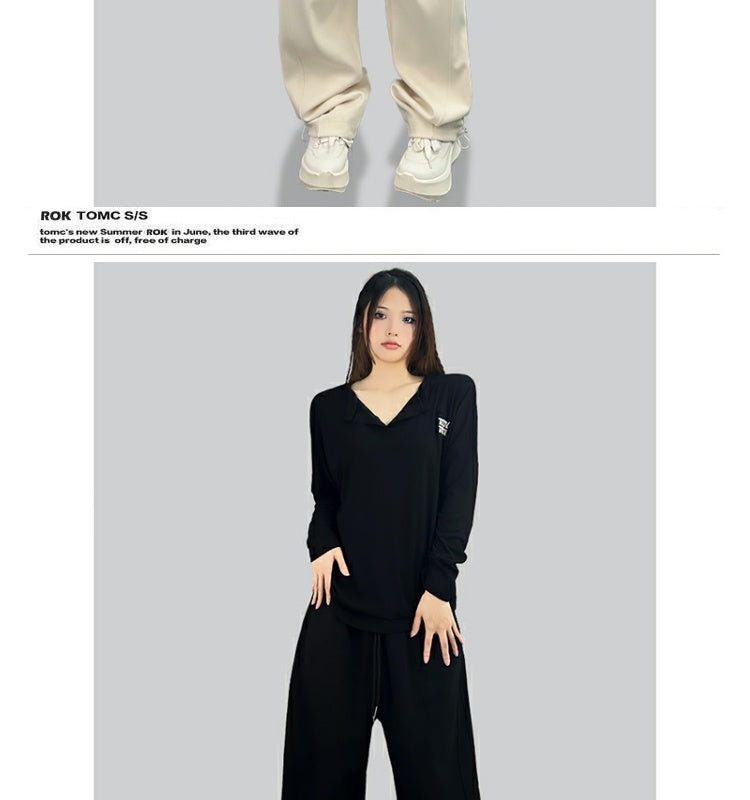 ROKBBK-K/Rokbbk-K Hip Hop Fashion Brand Multi-Color Hip Hop American Autumn Casual Women's Pants Hip HophiphopSports Pants