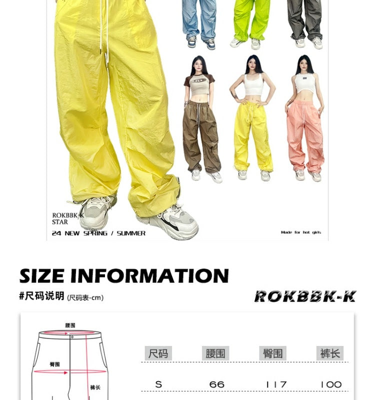 ROKBBK-K/Rokbbk-K Street Dance Fashion Brand Multi-Color DancingjazzQuick-Drying Sports JazzhiphopWomen's Trousers