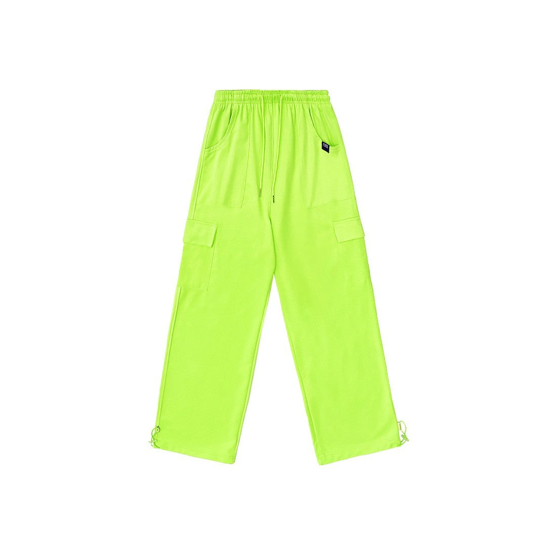 ROKBBK-K/Rokbbk-K Hip Hop Fashion Brand Double Side Pocket Jazz Dancing Trousers Women's Sports Hip HopjazzSuit