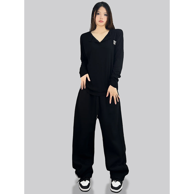 ROKBBK-K/Rokbbk-K Hip Hop Fashion Brand Multi-Color Hip Hop American Autumn Casual Women's Pants Hip HophiphopSports Pants