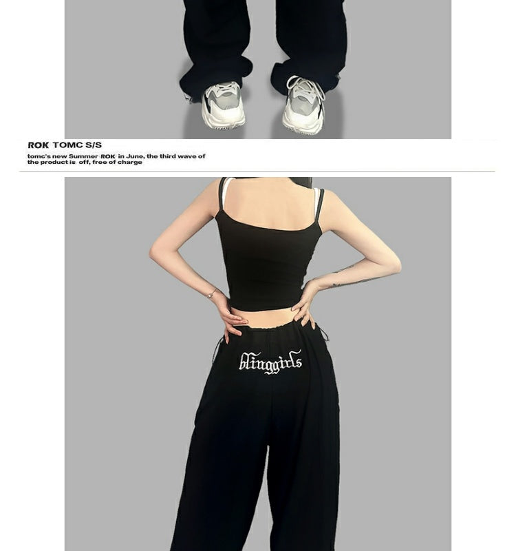 ROKBBK-K/Rokbbk-K Street Dance Fashion Brand Summer Quick-Drying JazzhiphopTrousers Dancing SportsjazzWomen's Pants