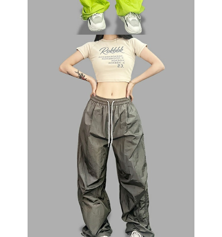 ROKBBK-K/Rokbbk-K Street Dance Fashion Brand Multi-Color DancingjazzQuick-Drying Sports JazzhiphopWomen's Trousers