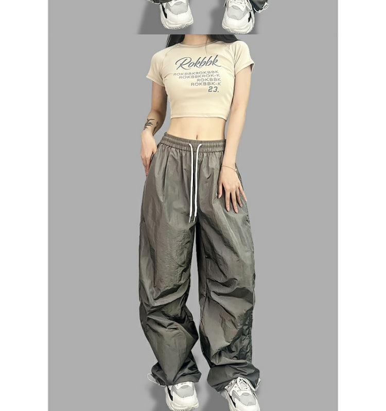 ROKBBK-K/Rokbbk-K Street Dance Fashion Brand Multi-Color DancingjazzQuick-Drying Sports JazzhiphopWomen's Trousers