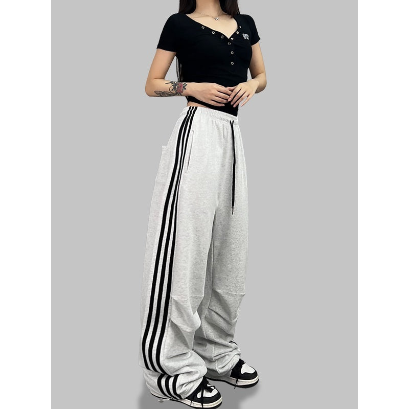 Street Dance Fashion Jazz SportsjazzWomen's Knee Pleated Dancing TrousershiphopTide