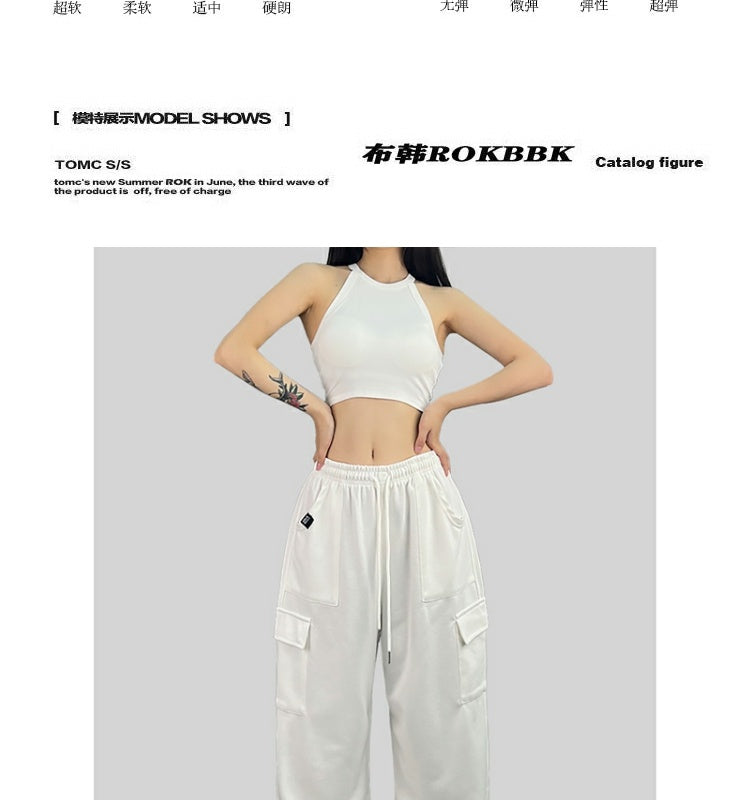 ROKBBK-K/Rokbbk-K Street Dance Fashion Brand Multi-Color Jazz DancehiphopPants Women's SportsjazzDancing costume