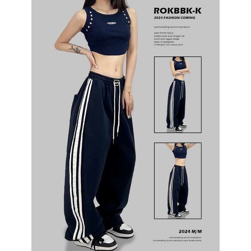 ROKBBK-K/Rokbbk-K Street Dance Fashion Jazz SportshiphopWomen's Trousers BarsjazzDancing Suit Tide