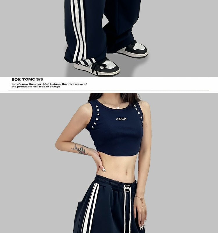 ROKBBK-K/Rokbbk-K Street Dance Fashion Jazz SportshiphopWomen's Trousers BarsjazzDancing Suit Tide