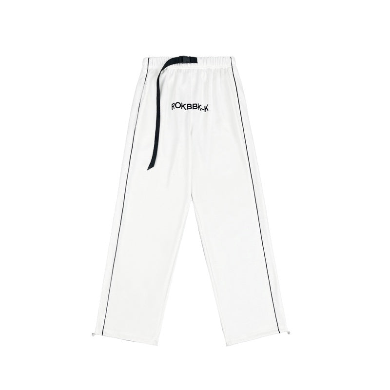 ROKBBK-K/Rokbbk-K Street Dance Fashion Brand Belt JazzhiphopDancing Trousers for WomenjazzFashion Sports Clothing