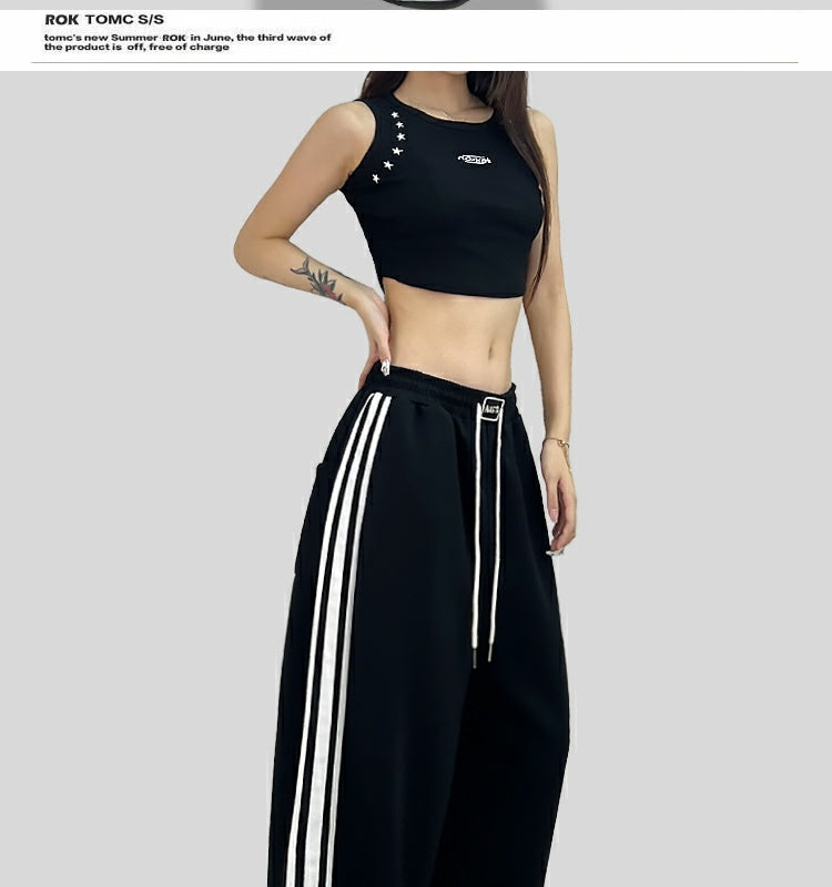 ROKBBK-K/Rokbbk-K Street Dance Fashion Brand BarsjazzJazz SporthiphopWomen's Dancing Pants Suit Tide