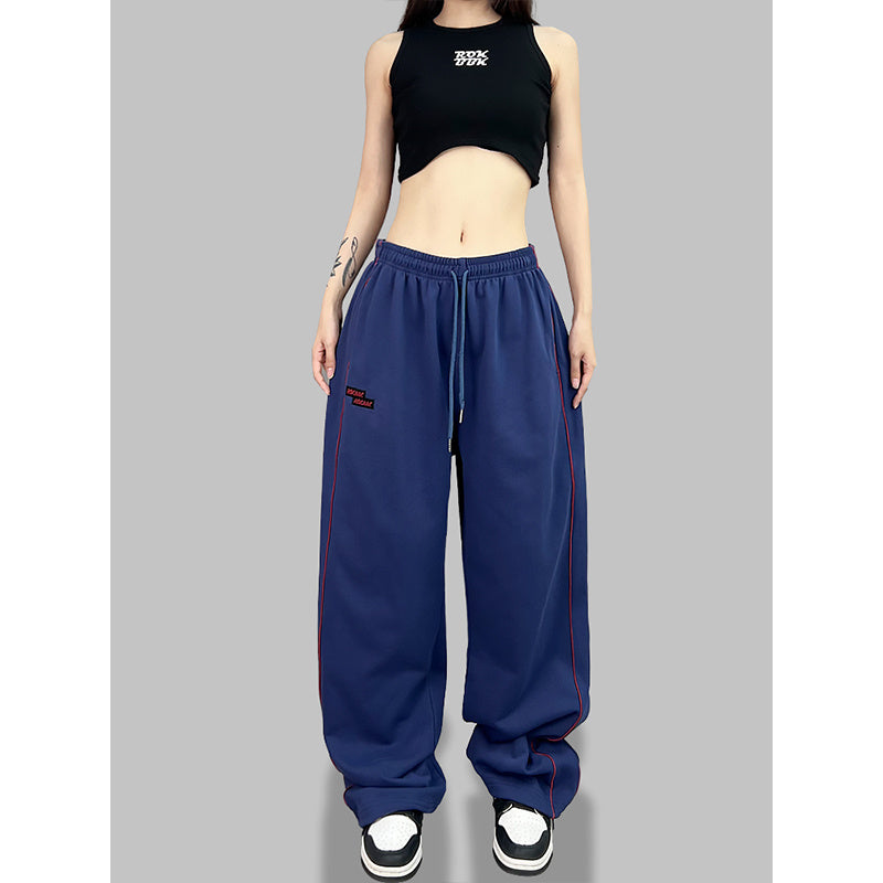 ROKBBK-K/Rokbbk-K Street Dance Fashion Brand Embroidery Line Jazz DancinghiphopWomen's SportsjazzFashionable Trousers