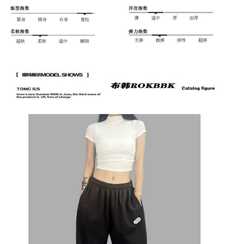 ROKBBK-K/Rokbbk-K Street Dance Fashion Brand Multicolor JazzhiphopTrack Sweatpants Female DancingjazzFashionable Trousers