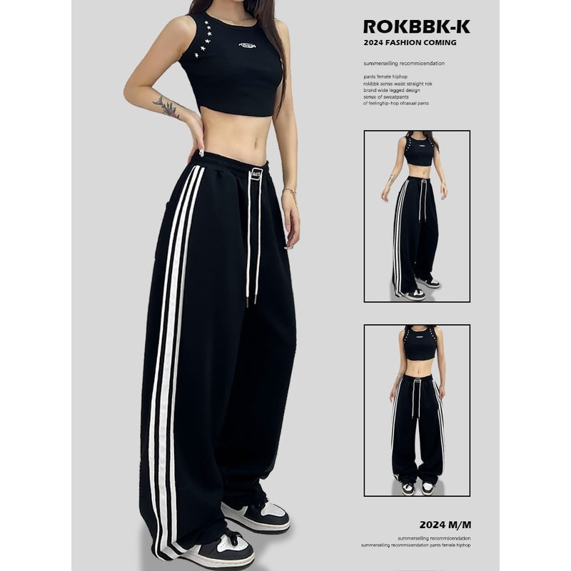 ROKBBK-K/Rokbbk-K Street Dance Fashion Brand BarsjazzJazz SporthiphopWomen's Dancing Pants Suit Tide