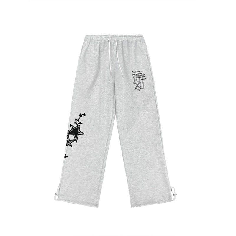 ROKBBK-K/Rokbbk-K Street Dance Fashion Brand Jazz DancehiphopHip Hop Wide Leg Pants Women LoosejazzSports Tide