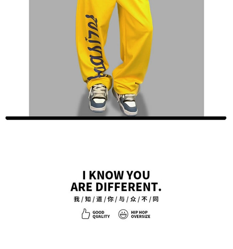 ROKBBK-K/Rokbbk-K Street Dance Fashion Brand Multicolor JazzhiphopTrack Sweatpants Female DancingjazzFashionable Trousers