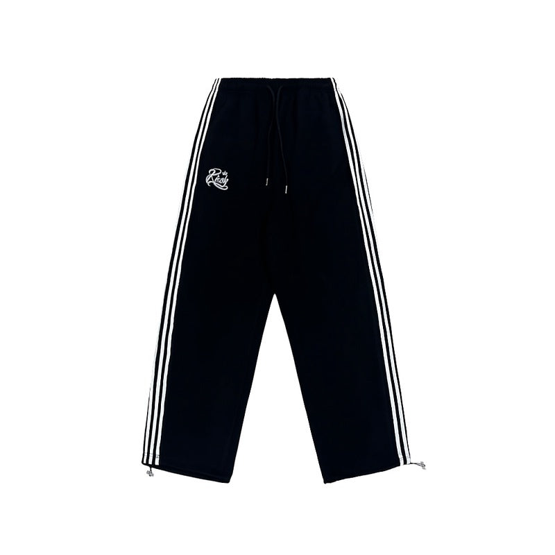 ROKBBK-K/Rokbbk-K Street Dance Fashion Brand Line Crown Embroidery Jazz DancinghiphopFashionable Sports Women's Trousers