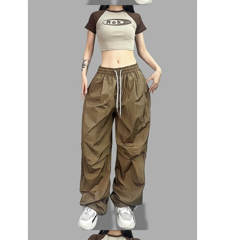 ROKBBK-K/Rokbbk-K Street Dance Fashion Brand Multi-Color DancingjazzQuick-Drying Sports JazzhiphopWomen's Trousers