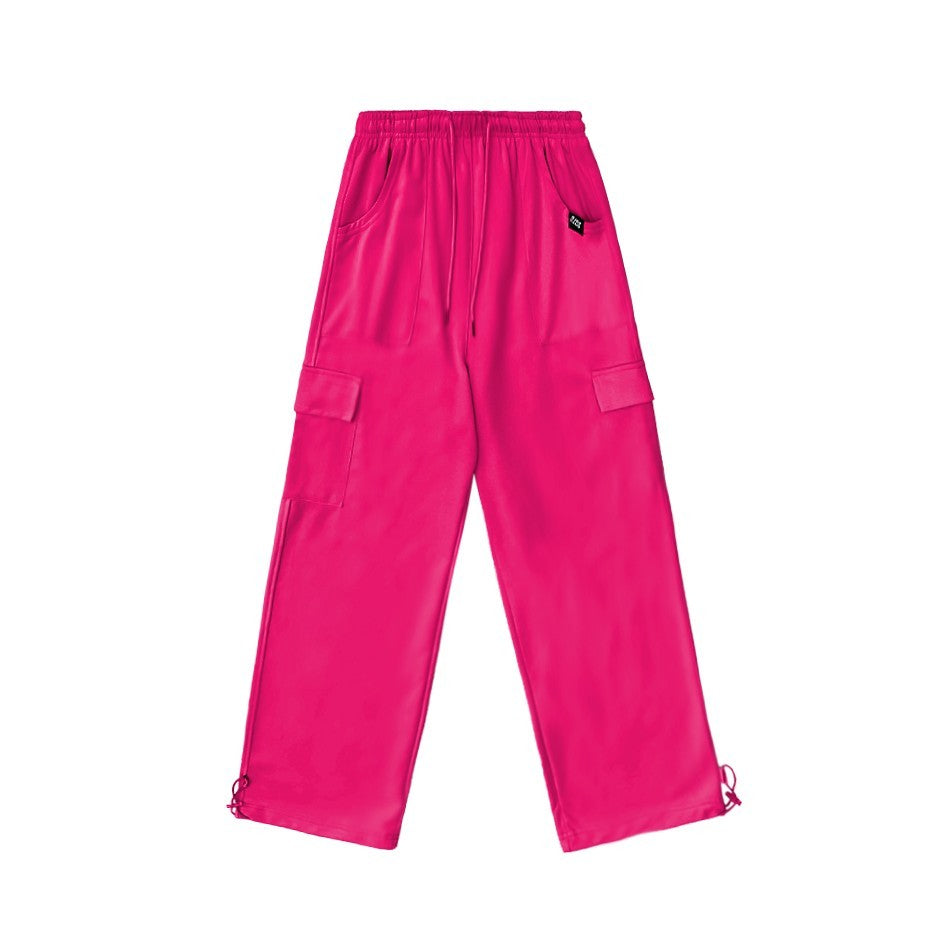 ROKBBK-K/Rokbbk-K Hip Hop Fashion Brand Plum Powder Pocket Hip Hop Jazz Sports DancingjazzWomen's Trousers Suit