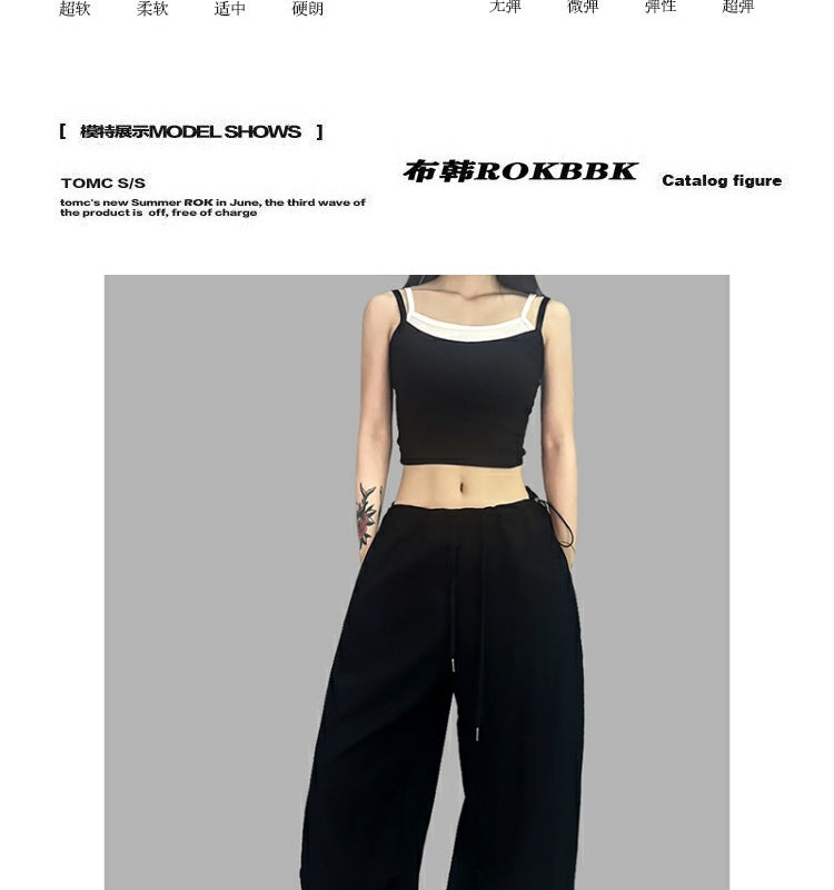 ROKBBK-K/Rokbbk-K Street Dance Fashion Brand Summer Quick-Drying JazzhiphopTrousers Dancing SportsjazzWomen's Pants