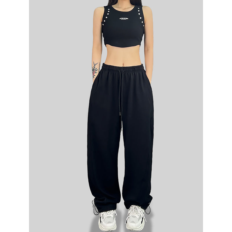 ROKBBK-K/Rokbbk-K Street Dance Fashion Brand Jazz DancejazzMulticolor Dancing SuithiphopWomen's Sports Trousers