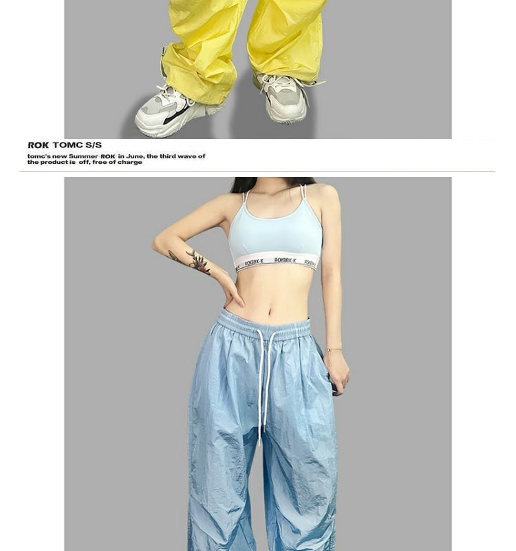 ROKBBK-K/Rokbbk-K Street Dance Fashion Brand Multi-Color DancingjazzQuick-Drying Sports JazzhiphopWomen's Trousers